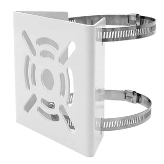 CCTV Pole Mount Stand Camera with Clamp (Metal)