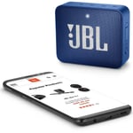 Jbl Go 2 Portable Bluetooth Waterproof Speaker With Mic Blue thumbnail 3