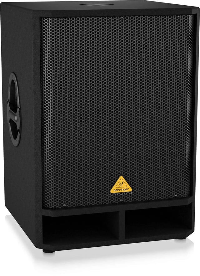 Behringer Vq1800d Professional Active 500w 18 Inches Pa Subwoofer With Built-in Stereo Crossover