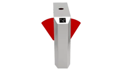 ZKTeco FBL220 - Stainless Steel Flap Barrier