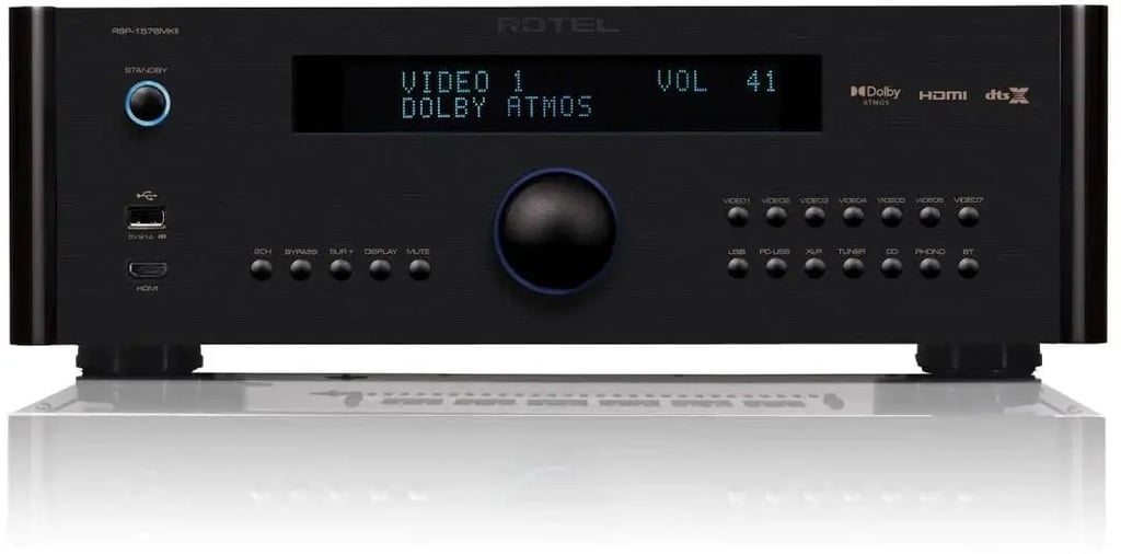 Rotel Rsp-1576 Mkii Surround Av Processor