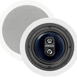 Polk Audio Rc6s Ceiling Stereo Speaker Perfect Match For Indoor/outdoor Placement Bath, Kitchen,covered Porches(each) thumbnail 2