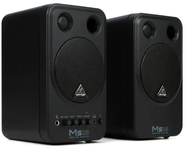 Behringer Ms16 Active 16w High Performance Personal Monitor System