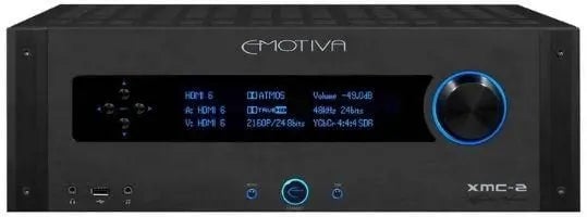 Emotiva Xmc-2 16 Channel 9.1.6 Discrete Dolby Atmos & Dts:x Cinema Processor