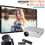 Egate L9 Pro-max Projector For Home 4k, Full Hd 1080p Native 690 Ansi 7500 Lumens thumbnail 2