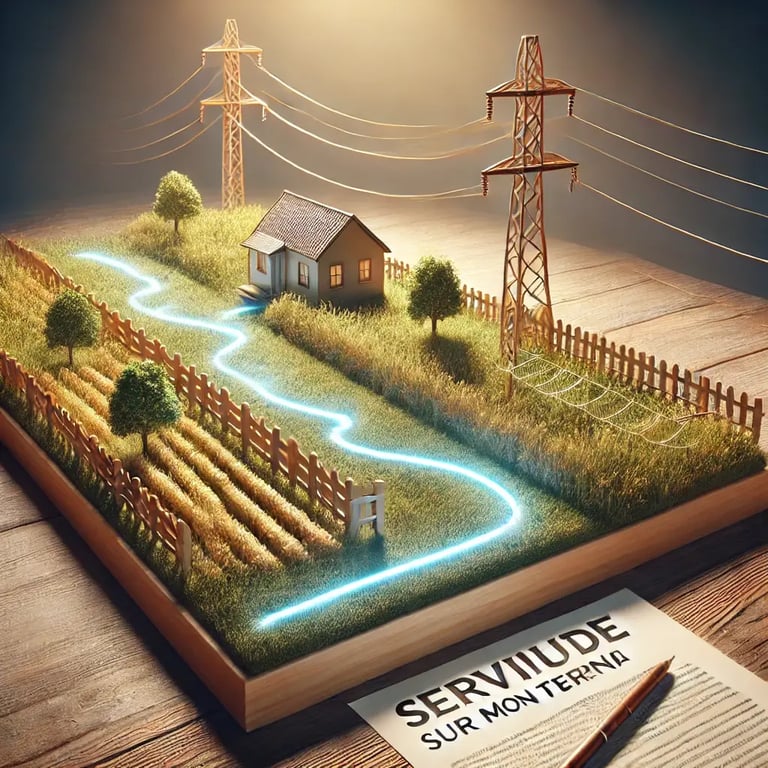 Servitude sur mon terrain : c’est quoi ?