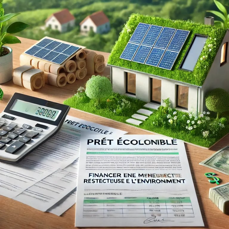 illustration de l'article Prêt écologique : financer une maison respectueuse de l’environnement