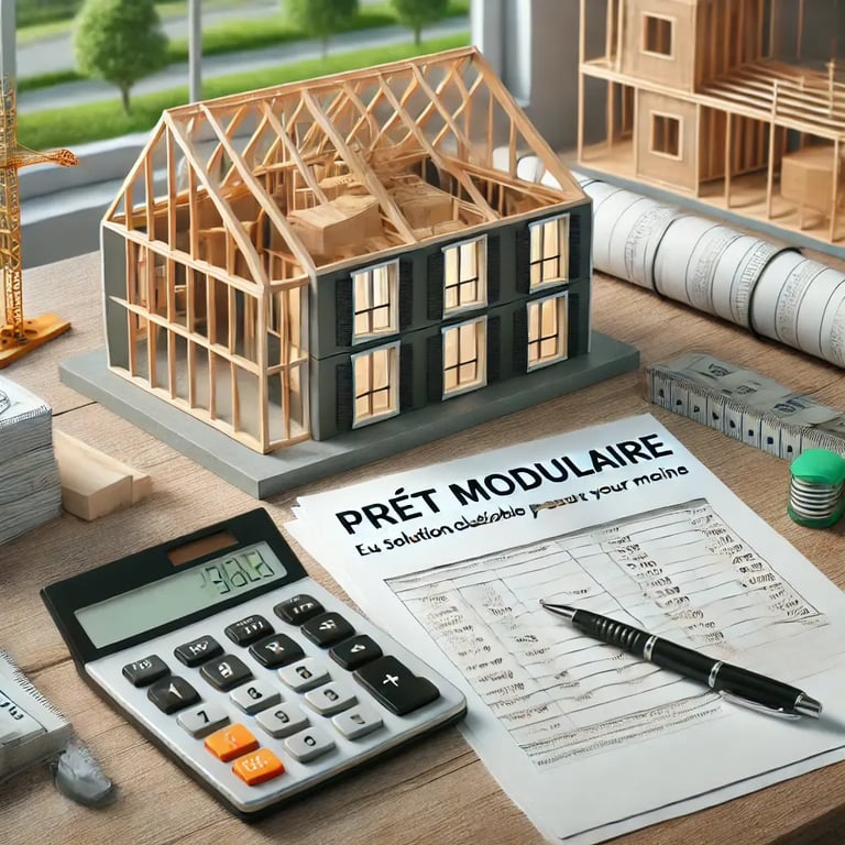 Prêt modulaire : une solution flexible pour la construction de votre maison