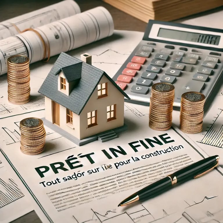 Tout savoir sur le prêt in fine pour la construction