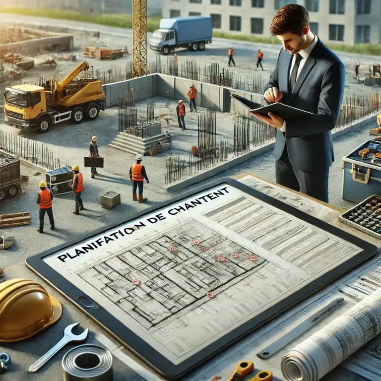 Planification de chantier : éviter les retards grâce à une organisation optimale