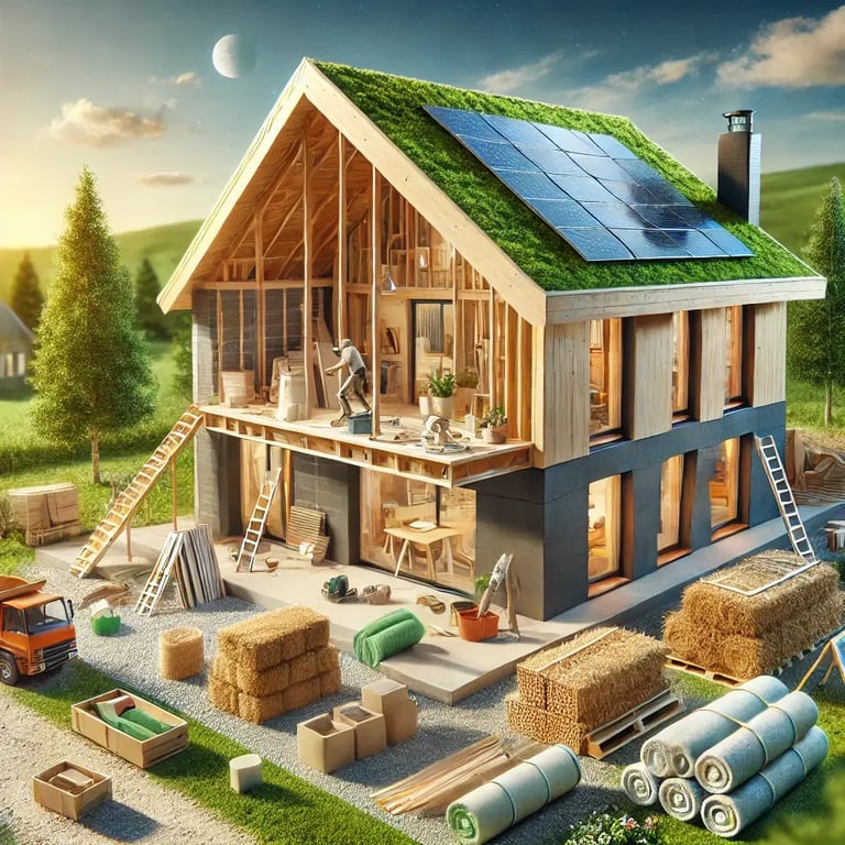 Les avantages des matériaux écologiques dans la construction de maison