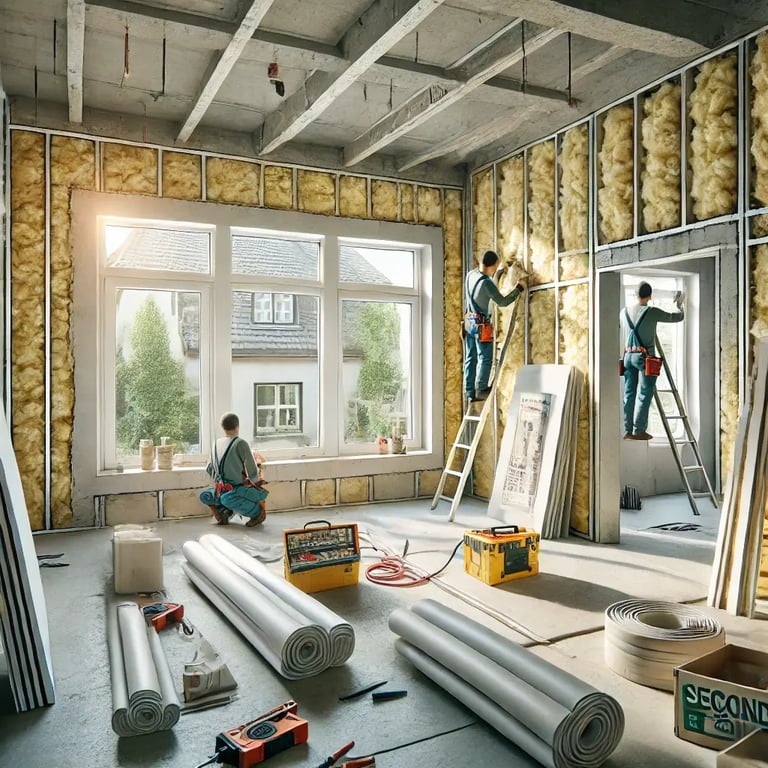 Le second œuvre : garantir le confort thermique et acoustique