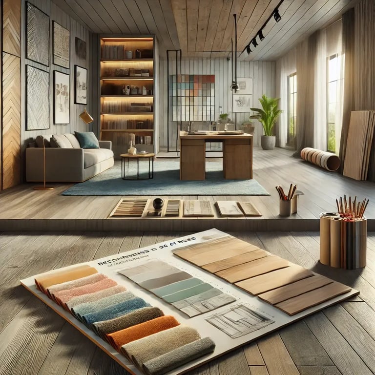 Revêtements de sol et murs : choisir les matériaux idéaux pour chaque pièce