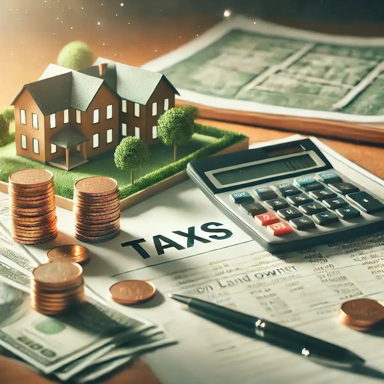 illustration de l'article Taxes pour l'achat d'un terrain : ce que vous devez savoir