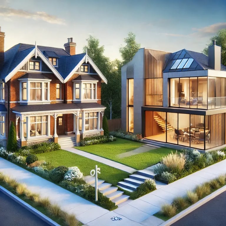 Maison traditionnelle ou contemporaine : que choisir pour la construction ?