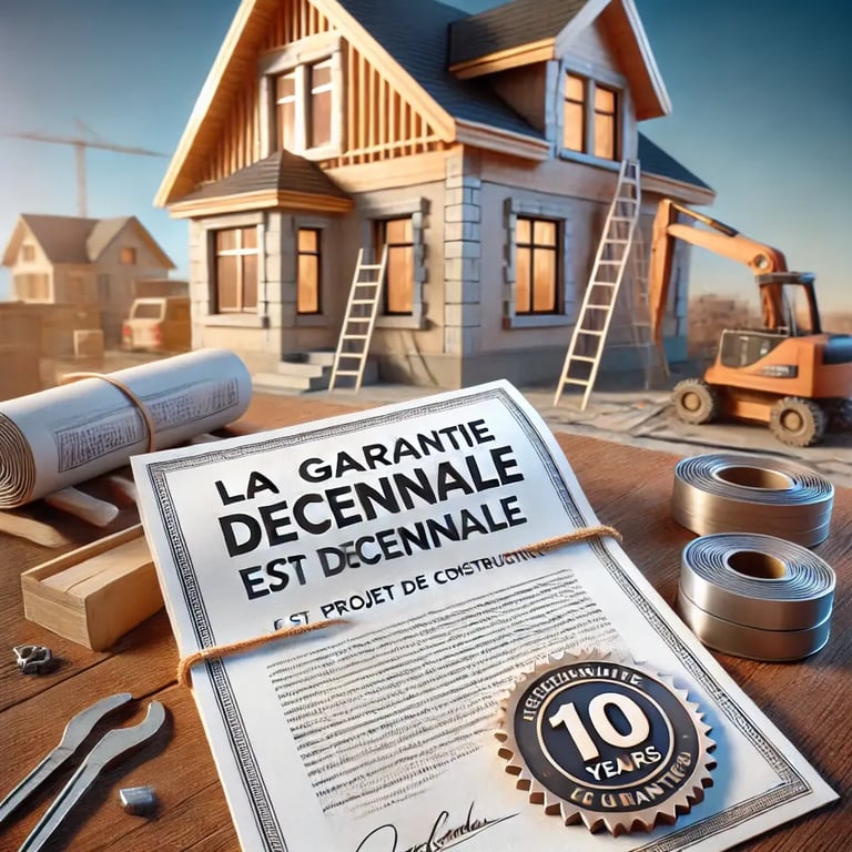 Pourquoi la garantie décennale est cruciale pour votre projet de construction
