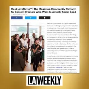 LoveThrive™ – Press