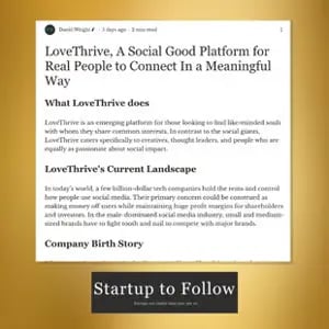 LoveThrive™ – Press