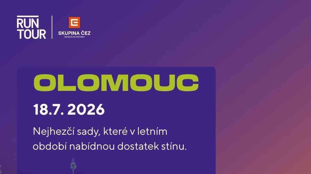 RunTour Olomouc - běh🏃🏃‍♀️