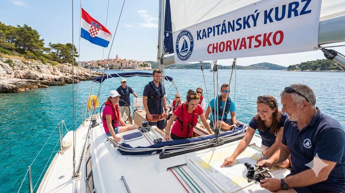 All-in-on Kapitánský kurz (teorie i praxe v jednom)