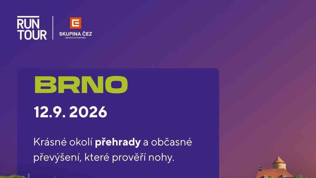 RunTour Brno - běh🏃‍♀️🏃
