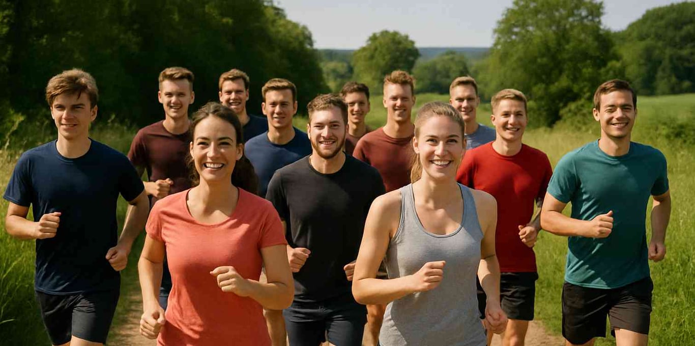 Běžecké skupinové tréninky