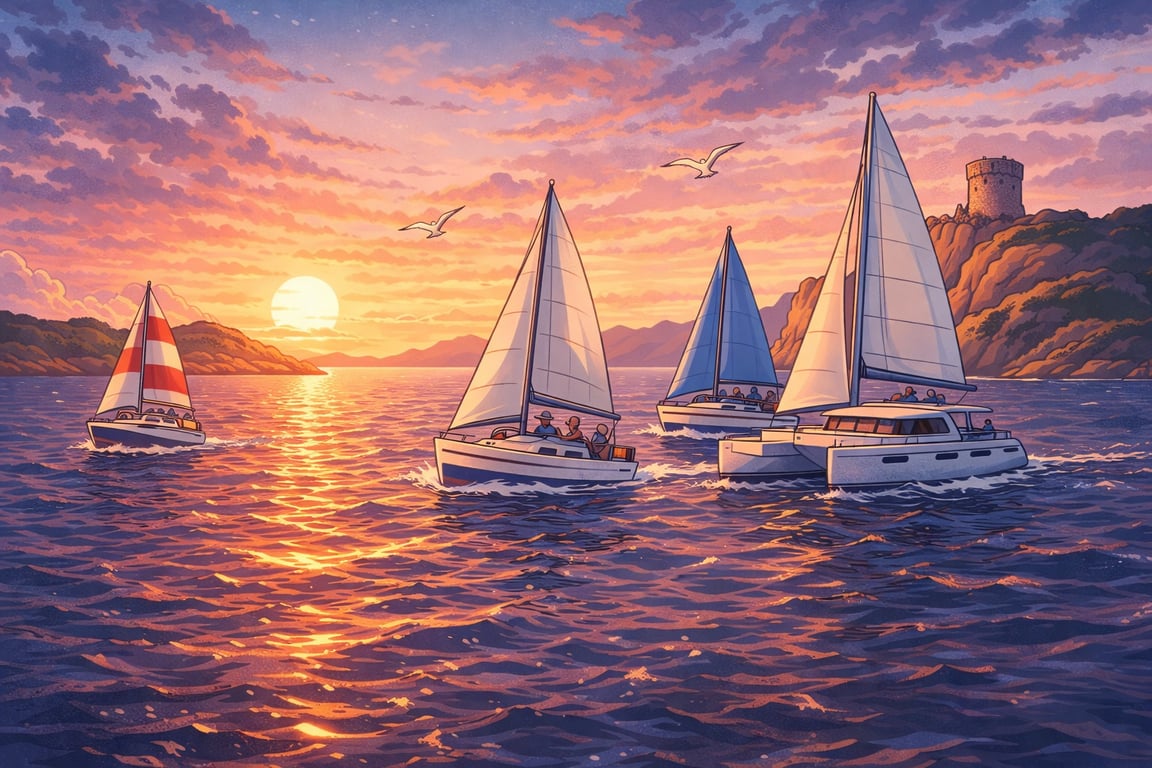 Soulodění Sardínie / Korsika