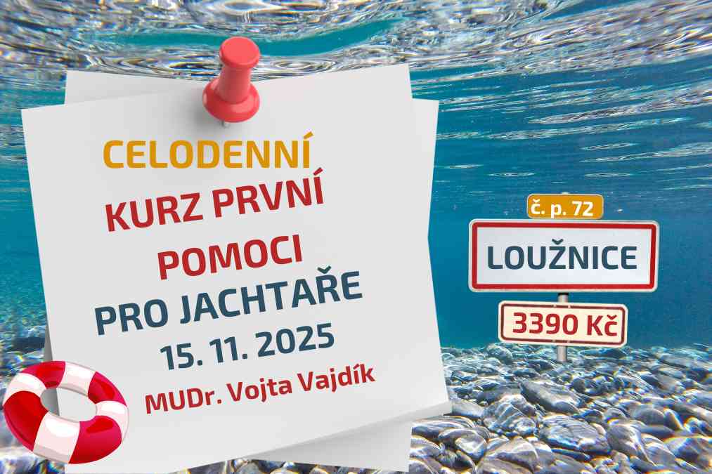Kurz první pomoci pro jachtaře