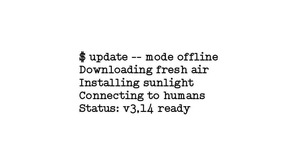 💻Geek Walk - offline update v3.14 + POŠLI RADOST DÁL