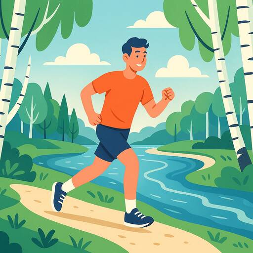 running