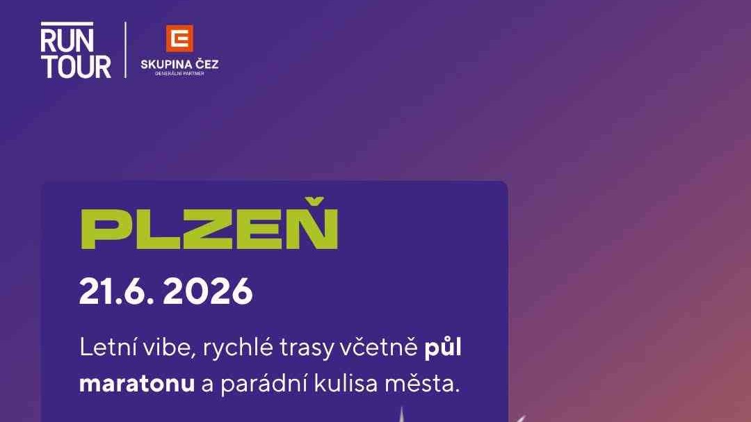 RunTour Plzeň - běh🏃‍♀️🏃