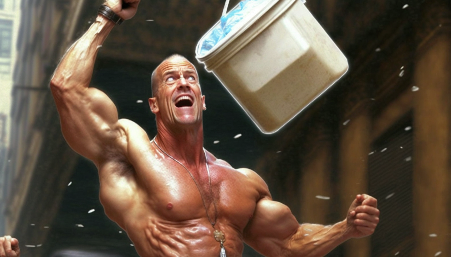The wife said write a movie about Tupperware... No.  But Die Hard ended differently.