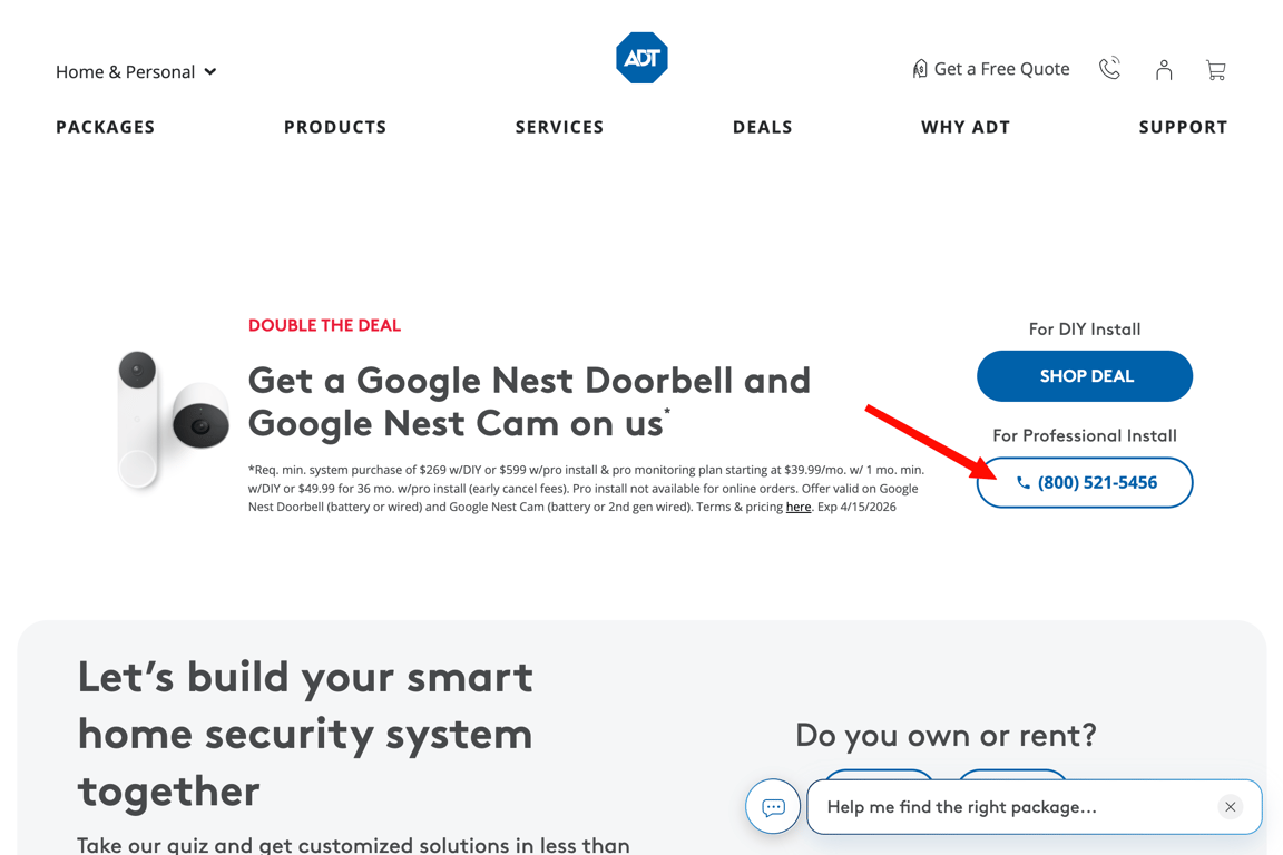 Fastest ways to reach ADT