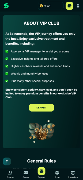 Spinaconda home promotions and live casino