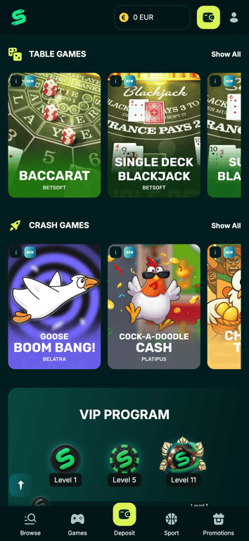 Spinaconda VIP program level details