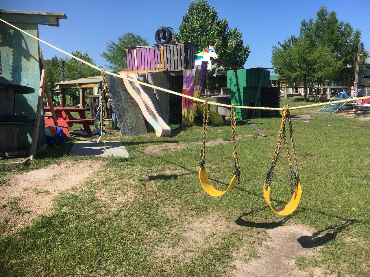 Adventure Playground at the Parish School