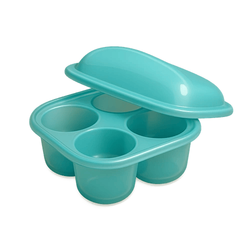Diepvries babyvoeding bewaarbakjes