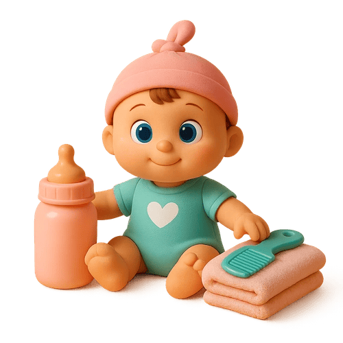 Poppen en verzorgingsaccessoires