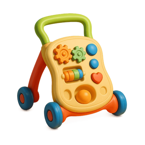 Loopwagen of duwwagen