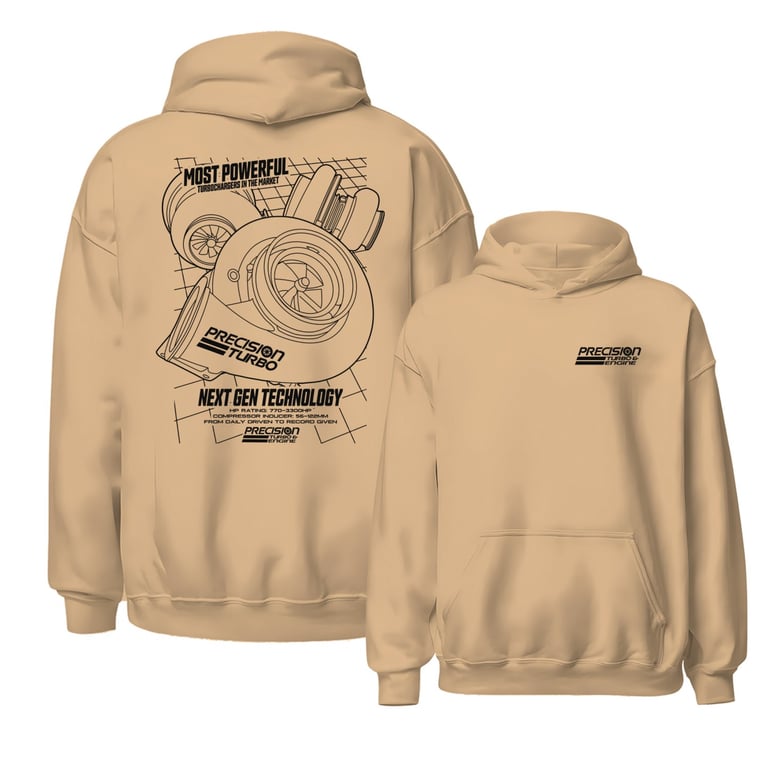 TAN BLUEPRINT 2.0 HOODIE