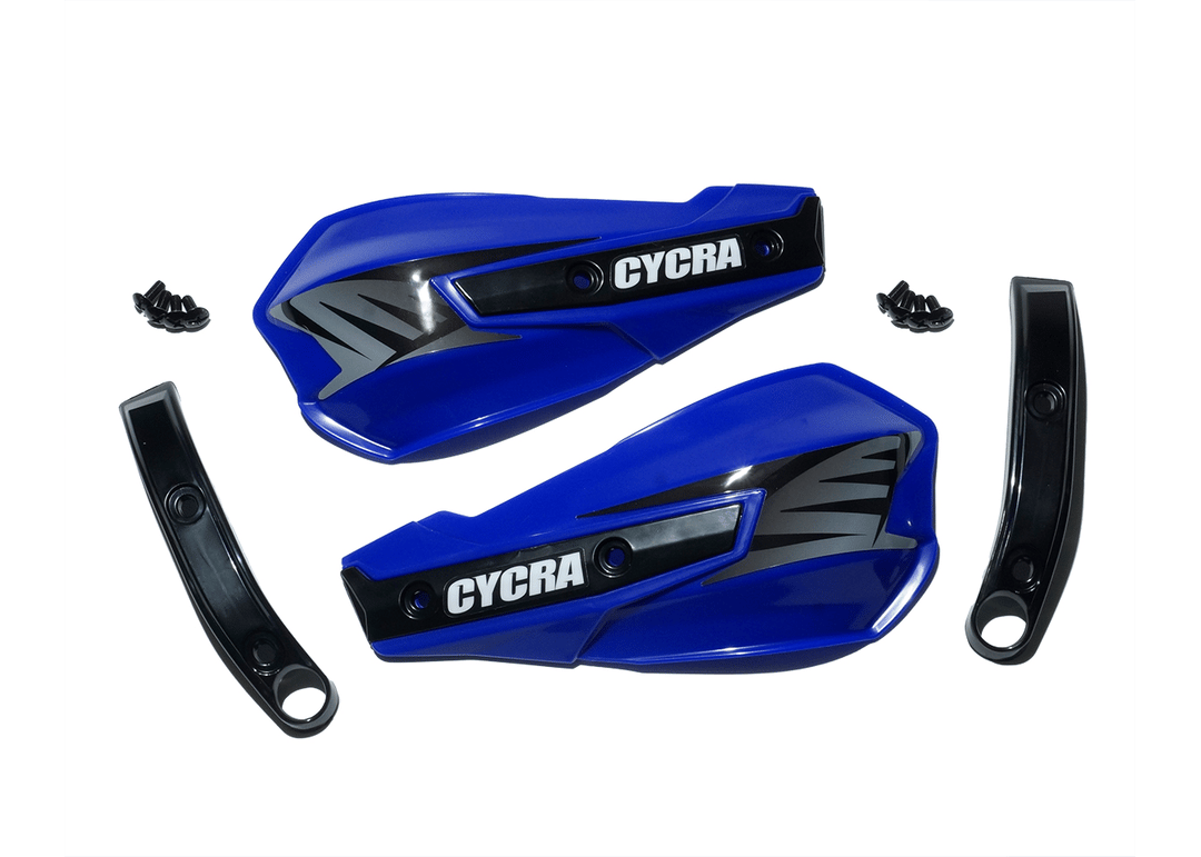 Vortex Hand Sheilds W/Abrasion Guards Blue | Cycra Hand S.