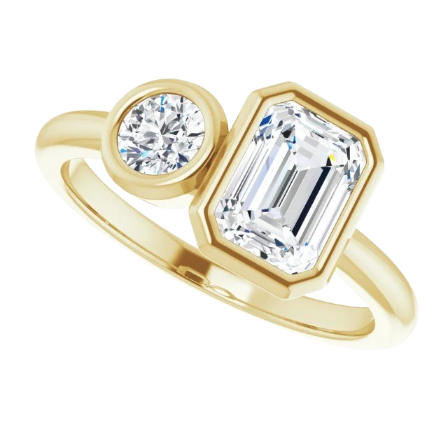 1.25 ctw Lab Grown Diamond Chloe Ring - 14k yellow gold