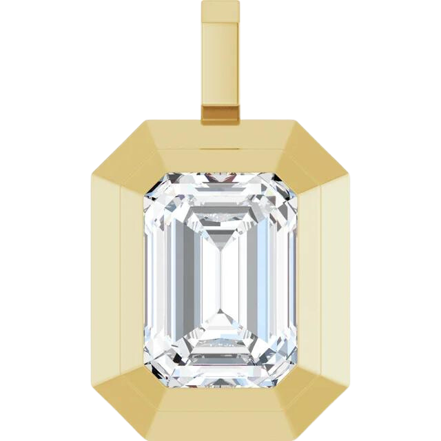 Lab Grown Diamond Theresa Necklace - 14k yellow gold