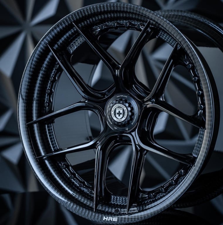 HRE HX101 Carbon Fiber Centerlock Wheels Part - Shark Werks