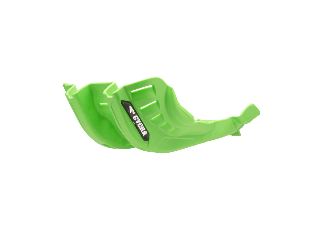 Full Armor Skid Plate Green | Cycra Full Armor Skid Plate.