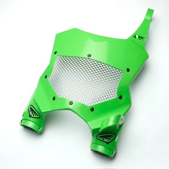 Front Stadium Number Plate Green Green | Cycra Front Stadi.