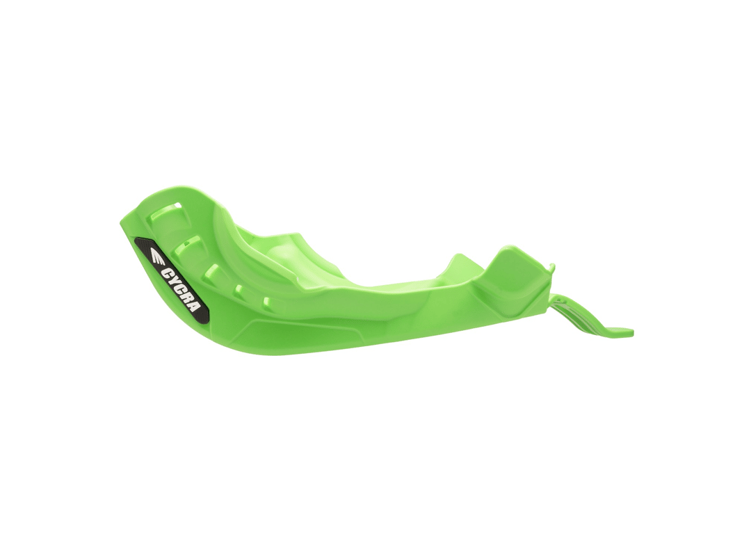 Full Armor Skid Plate Green | Cycra Full Armor Skid Plate.