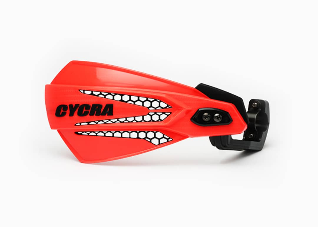 Mx Race Handguards Honda Red | Cycra Open Handguards.