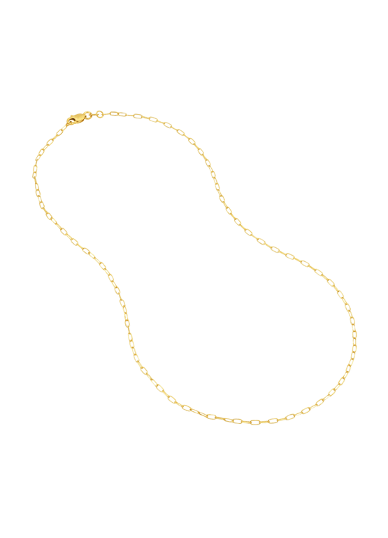 Blue Topaz Hayes Necklace - 14k yellow gold
