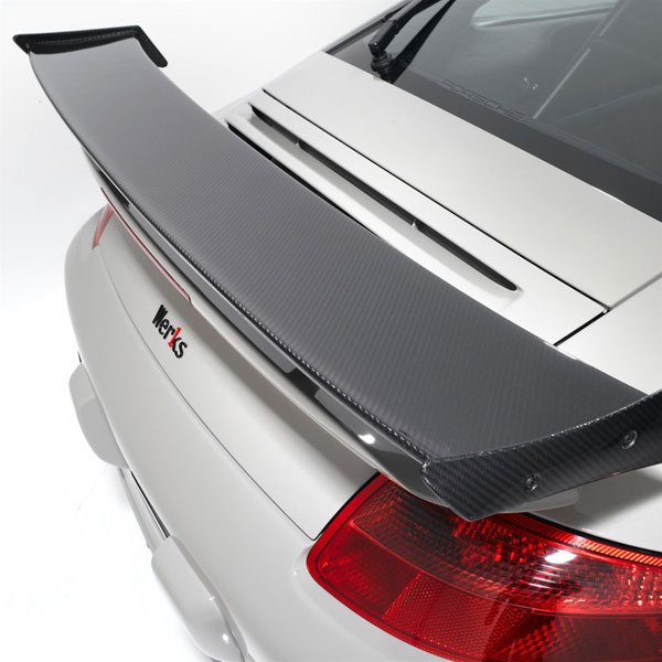Werks1 Carbon Fiber Rear Wing for 997 / 997.2 Turbo / S Part